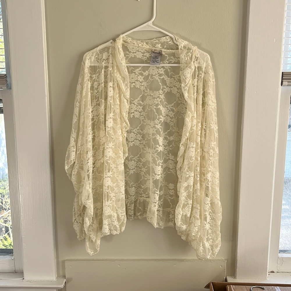 Free People Lace Shawl